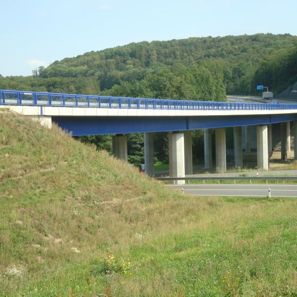 I/11 - bridge across valley of brook Ohrozim in Mokré Lazce